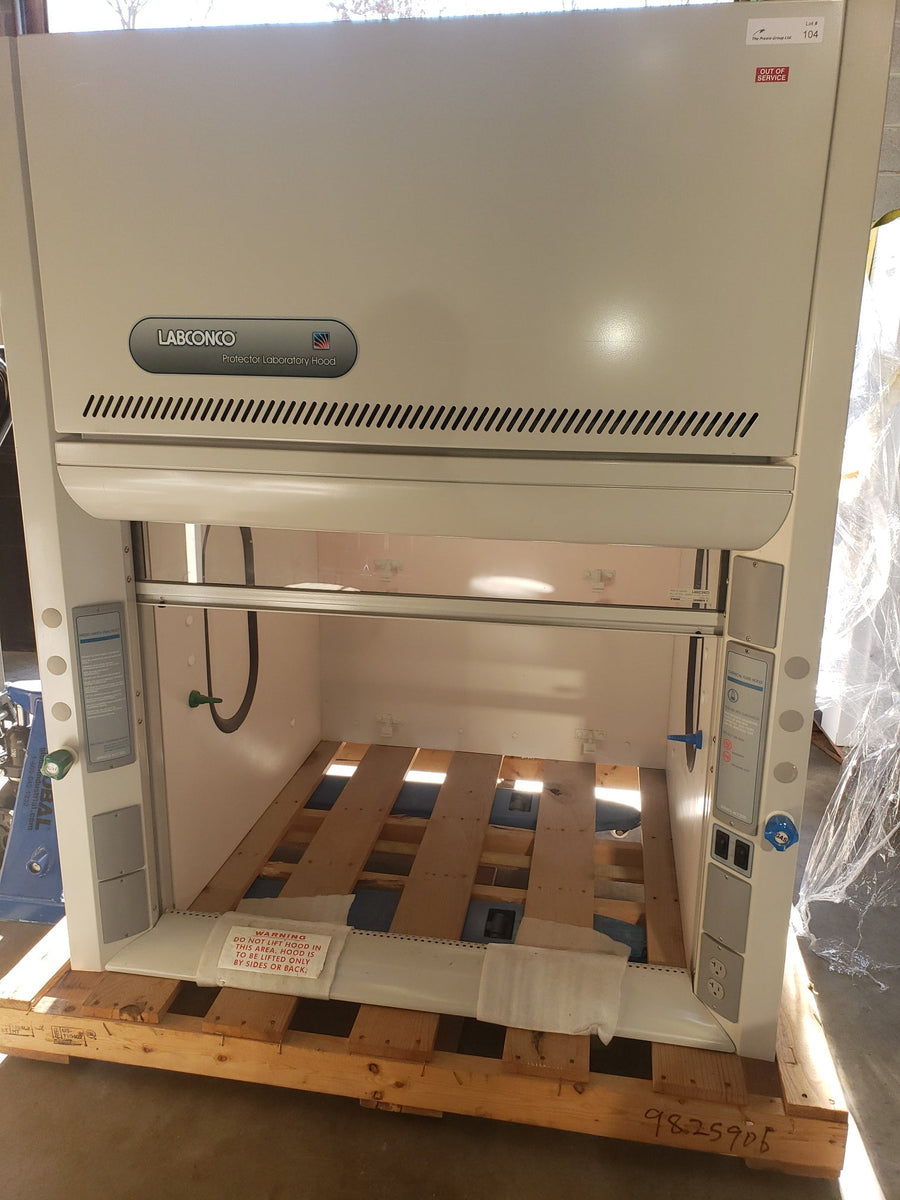 Labconco Protector XL 4 foot benchtop fume hood package (Extra depth