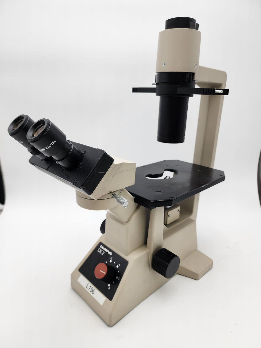 Olympus CK-2 Inverted Phase Contrast Microscope | 30-Day Warranty – LEI ...