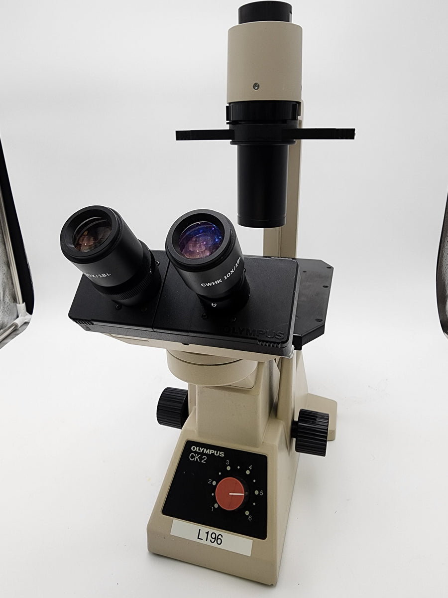 Olympus CK-2 Inverted Phase Contrast Microscope | 30-Day Warranty – LEI ...