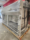 Reconditioned Fisher Hamilton 8 foot fume hood package with dual vertical sash
