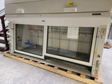Reconditioned Fisher Hamilton 8 foot fume hood package with dual vertical sash
