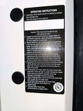 BMC 4-Foot Used Chemical Fume Hood product label