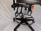 3-Lever Adjustable Bench Height Lab Chair