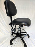 3-Lever Adjustable Bench Height Lab Chair