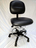 3-Lever Adjustable Bench Height Lab Chair