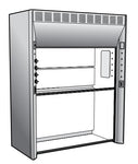 Walk in fume hood:  Kewaunee Supreme Air 6 foot walk in fume hood - LEI Sales