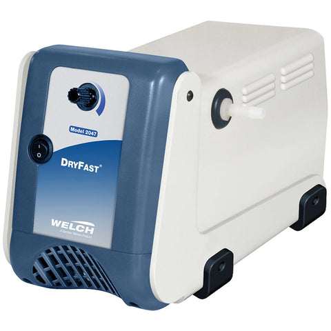 Welch DryFast 2.5 cfm oil-free diaphragm pump Model 2047B-01 (Pre-owned)