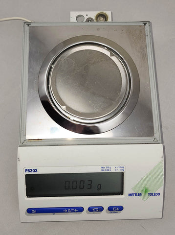 Mettler Toledo PB403 precision toploading balance (410g x 1mg) (Pre-owned)