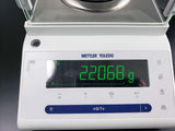 Mettler Toledo MS204S analytical balance internal calibration