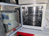 Yamato IC-103CW general purpose incubator with open door, showing interior racks. 