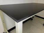 Quick Labs 8 foot heavy duty Lab table with phenolic resin countertop (48"D x 96"L x 36"H)--adjustable height | QLTH4896-PR