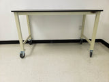8-ft Heavy-Duty Lab Table, Phenolic Resin Top, Adjustable Height (36" D x 96" L)