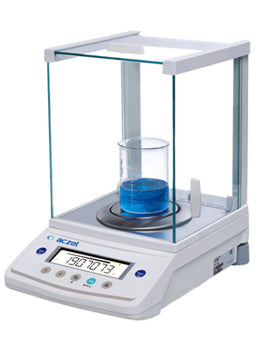 Economy laboratory balance | Aczet CY323 balance with draft shield (320g x 0.001g)