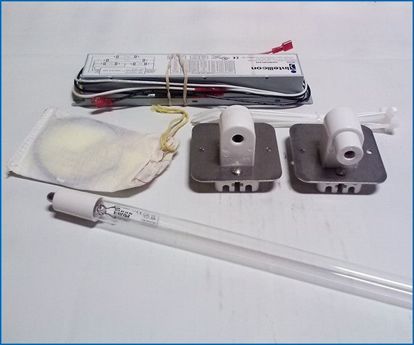 New UV light fixture and UV bulb for Thermo biosafety cabinets