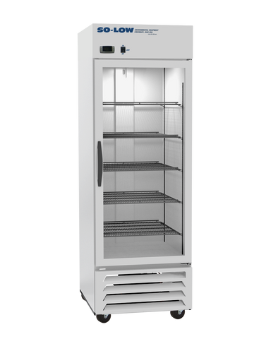 So-Low DH4-23GD Lab Pharmacy Refrigerator with Glass Door 23 cu. ft. 115V