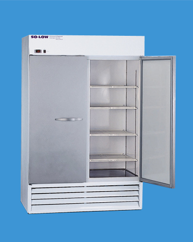 So-Low DH4-49SD Lab Pharmacy Refrigerator with Solid Double Doors 49 cu. ft. 115V