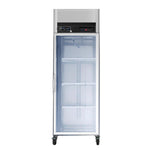 Laboratory refrigerator:  LSRP-GR-23 Premium single glass door 23 cu. ft refrigerator - LEI Sales