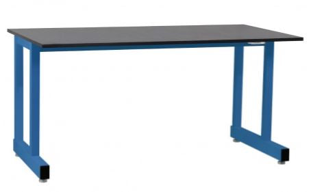 Lab table 4 foot medium duty with phenolic resin countertop (30"D x 48"L x 36"H)