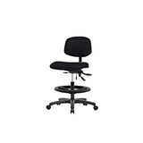 Lab Design vinyl laboratory chair (Black) - LEI Sales