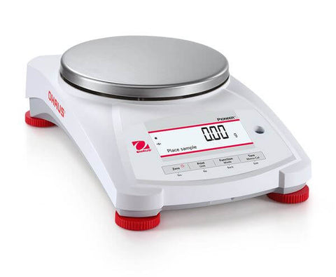 Ohaus PX1602/E AM or PX1602 AM Pioneer Analytical Balance (1600g x 0.01g) - Government Lab Enterprises