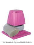 Plastec 30 P30-4 Direct Drive Forward Curve Polypropylene Blower with weather cover, stand and 2HP Controller