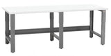 Quick Labs 8-ft Light-Duty Lab Table, Plastic Laminate Top, Adjustable Height – QLTL3096-PL