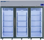 3 door laboratory refrigerator (NEW) | So-Low DHS4-72GD  glass door