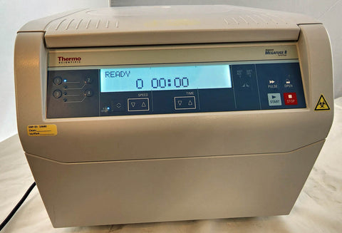 Thermo Scientific Heraeus Megafuge 8 benchtop centrifuge with TX-150 rotor and adapters