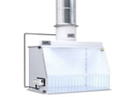 5 foot Ducted fume hood bundle with integrated exhaust blower |  Sentry Air SS-360-E-EF (NEW)
